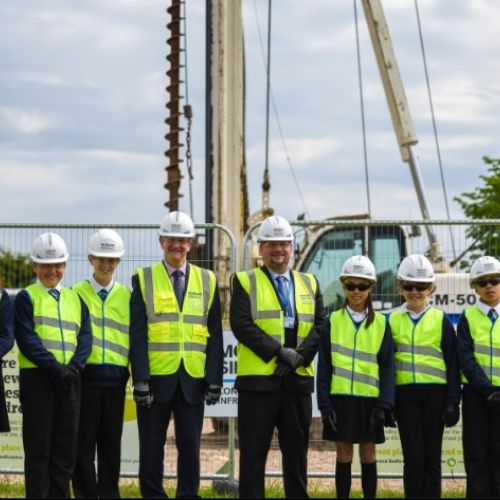 Expansion Phase 1 Breaking Ground